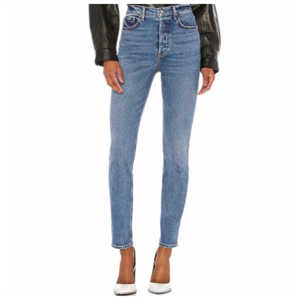 Grlfrnd Karolina High Rise Skinny Jean In It’s A Hit Size 24